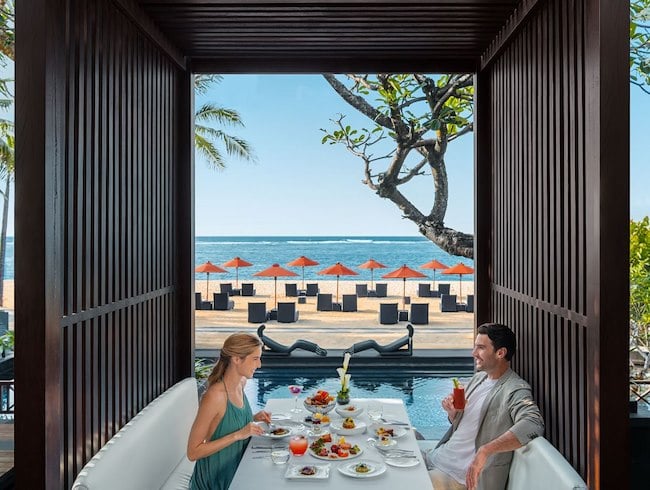 Brunch at Kayuputi Restaurant Bali
